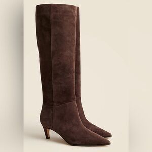 J.Crew Stevie Suede Boots- Ganache - size 7.5